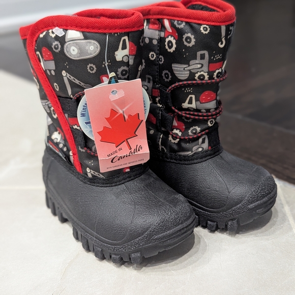 Other - 2/$25 New with tags winter boots toddler size 6